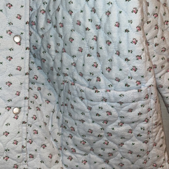 Quilted floral print jacket - Picture 2 of 6